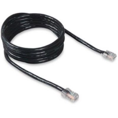 Belkin Cat. 5e Patch Cable - RJ-45 Male - RJ-45 Male - 3ft-Blk