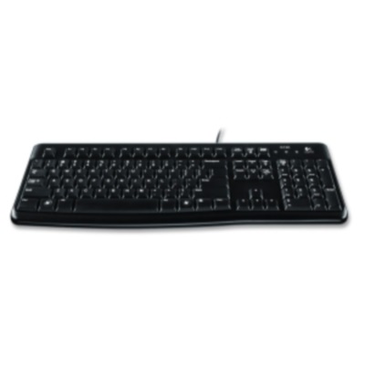 Logitech K120 Keyboard - Black - USB